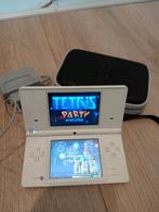 Nintendo DS Wit + Tetris Party + Hoesje, Gebruikt, Wit, DS Original of Phat, Ophalen