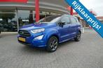 Ford ECOSPORT 1.0 EB ST-LINE  125 PK  CAMERA/WINTERPAKKET/B&, 125 pk, Ecosport, Met garantie (alle), Blauw