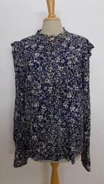 Blauwe bloemetjes print blouse van Fabienne Chapot! 40, Verzenden, Zo goed als nieuw, Maat 38/40 (M), Blauw