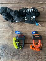 Fietssloten Set: ART Beugelsloten + LUMA Kettingslot, Ophalen, Zo goed als nieuw, Beugelslot