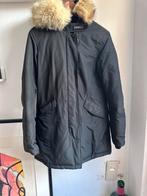 Zwarte Woolrich Parka - Maat 36, Ophalen of Verzenden, Gedragen, Maat 36 (S), Zwart
