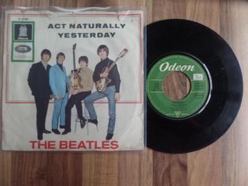 single  The Beatles - Act Naturally / Yesterday  beschikbaar voor biedingen