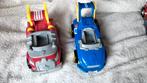 Paw patrol voertuigen, Kinderen en Baby's, Speelgoed | Actiefiguren, Ophalen of Verzenden, Gebruikt