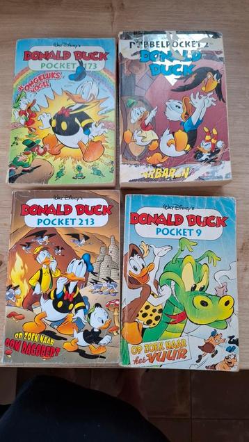 4 x Donald Duck pocket beschikbaar voor biedingen