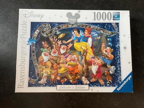 Ravensburger puzzel disney sneeuweitje 1000 st teab, Hobby en Vrije tijd, Denksport en Puzzels, Gebruikt, Legpuzzel, 500 t/m 1500 stukjes