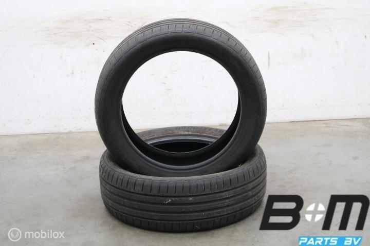 2 x 2155019 93T Goodyear EfficientGrip 6.5mm 215 50 19, Auto-onderdelen, Banden en Velgen, Band(en), Gebruikt