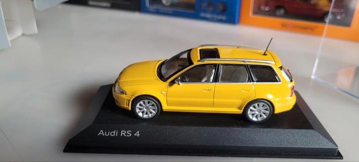 Minichamps Audi RS 4 Avant B5, Hobby en Vrije tijd, Modelauto's | 1:43, Zo goed als nieuw, Auto, MiniChamps, Ophalen of Verzenden