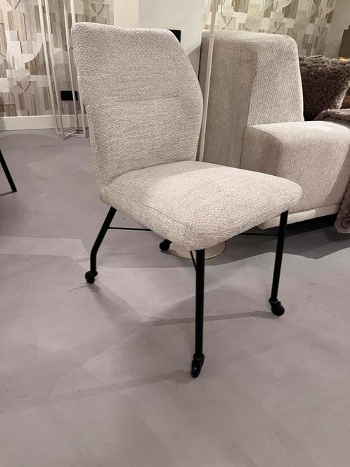Eetkamerstoel lars - zonder armleuning - set van 6 stuks, Huis en Inrichting, Stoelen, Zo goed als nieuw, Vijf, Zes of meer stoelen