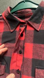 Blouse houthakker Studio Anneloes L rood zwart trafelstof, Studio Anneloes, Maat 42/44 (L), Ophalen of Verzenden, Zo goed als nieuw