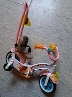Roze loopfiets met duwstang baby born, Ophalen of Verzenden, Gebruikt