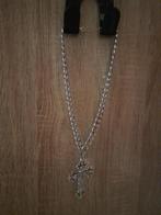 Grove ketting met kruis, Sieraden, Tassen en Uiterlijk, Kettingen, Ophalen, Overige materialen, Verstelbaar, Nieuw