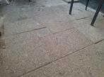 Rode grint tegels gratis 60x40 cm, Tuin en Terras, Tegels en Klinkers, Ophalen, Zo goed als nieuw, 10 m² of meer, Beton
