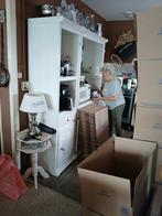 Inboedel vitrinekasten bureaustoelen wasmachine enz enz enz, Huis en Inrichting, Ophalen