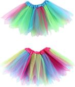 regenboog led Rokje, Overige kleuren, Zo goed als nieuw, Boven de knie, Ophalen