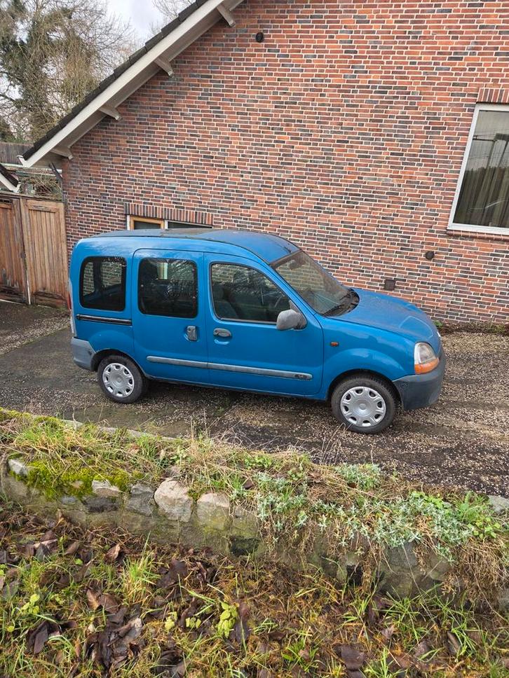 Renault Kangoo Rolstoelauto NAP, Auto's, Renault, Particulier, Kangoo, Benzine, MPV, Handgeschakeld, Origineel Nederlands, Blauw