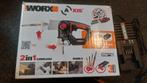Worx accu decoupeerzaag 2 in 1 met accu en oplader, Decoupeerzaag, Ophalen of Verzenden, Zo goed als nieuw, 30 tot 70 mm