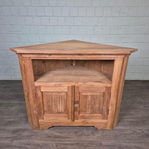 26261 Hoekkast TV-Meubel Teak 1,00 m, Huis en Inrichting, Kasten | Televisiemeubels, Nieuw, Minder dan 100 cm, 50 tot 100 cm, 50 tot 75 cm