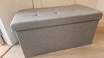 Opvouwbare poef met opbergruimte - 76x38x38 cm, Huis en Inrichting, Banken | Voetenbanken en Poefen, Ophalen, Gebruikt, Minder dan 50 cm