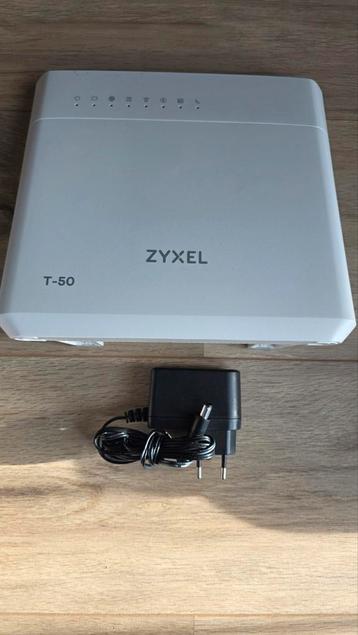 Zyxel T-50 Router met Modem beschikbaar voor biedingen