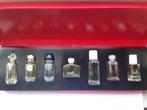 7 miniatuur parfum eau de toilette merken origineel, Ophalen of Verzenden, Zo goed als nieuw, Miniatuur, Gevuld