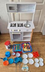 Leuke houten speelkeuken van KidKraft met accessoires, Ophalen, Gebruikt, Hout, Speelkeuken