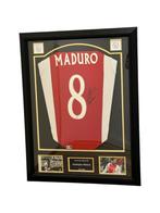 Hedwiges Maduro gesigneerd ingelijst Ajax shirt 08/09, Verzamelen, Shirt, Ophalen of Verzenden, Zo goed als nieuw, Ajax