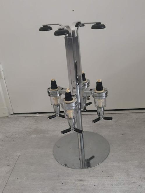 Shotjes carrousel, dranken carrousel voor 4 flessen, Huis en Inrichting, Barren, Gebruikt, Ophalen
