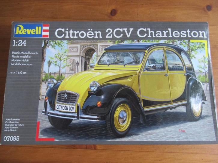 Citroën 2CV Charleston (Revell 1/24), Hobby en Vrije tijd, Modelbouw | Auto's en Voertuigen, Nieuw, Auto, Groter dan 1:32, Revell