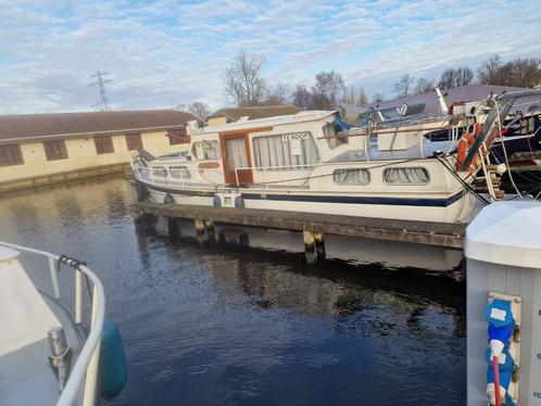 mooie Faber Kruiser met binnnen en buiten besturing boeg en, Watersport en Boten, Motorboten en Motorjachten, Gebruikt, Staal