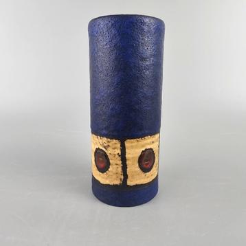 Vintage West-Duitse Fat Lava vaas gemaakt door Ruscha 835/1 beschikbaar voor biedingen
