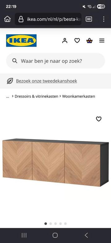Besta ikea 3x Hedeviken visgraat deuren - afbeelding 4
