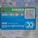 Nieuwe acsi camping card 2024, Nieuw