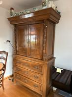 Prachtig antiek eikenhouten kabinet kast, Ophalen