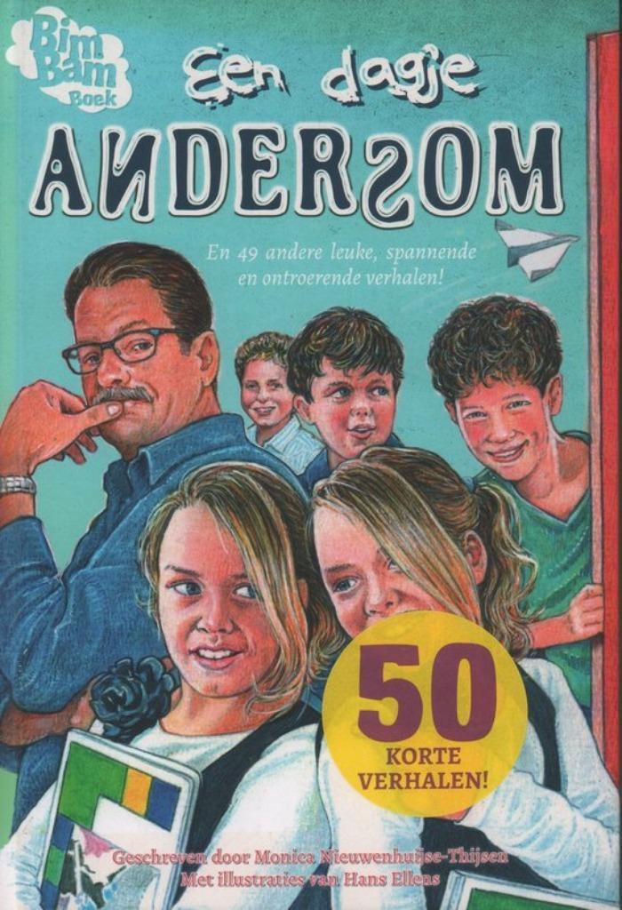 Dagje andersom Monica Nieuwenhuijse-T 9789082050820, Boeken, Kinderboeken | Jeugd | 10 tot 12 jaar, Zo goed als nieuw, Ophalen of Verzenden
