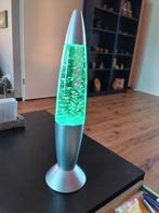 Cadeautip! Glitterlamp met mooie kleuren  zgan., Huis en Inrichting, Ophalen of Verzenden, Zo goed als nieuw, Minder dan 50 cm