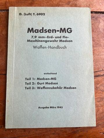 WO2 Duits Deens voorschrift Madsen Luftwaffe wapen Felddiv beschikbaar voor biedingen