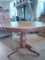 Antieke ronde biedermeier tafel, Ophalen