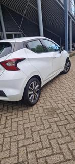 Nissan Micra 1.0 5D 2018 Wit, Auto's, Stof, Wit, Origineel Nederlands, Handgeschakeld