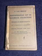 Boek:F.v.Rijsens'Hoofdpersonen uit de Algemeene Geschiedenis, Gelezen, 14e eeuw of eerder, Europa, Ophalen of Verzenden
