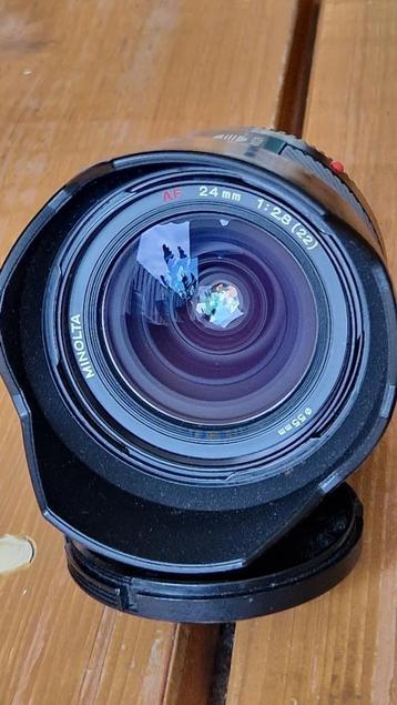 minolta AF lens 24 2.8 voor A-mount Sony beschikbaar voor biedingen
