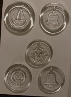 5 Glazen Zweedse kerstboom hangers, Diversen, Kerst, Ophalen of Verzenden, Gebruikt