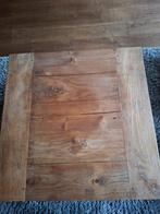 Teakhouten salontafel - 100x100 cm, Ophalen, Gebruikt, Landelijk, Minder dan 50 cm