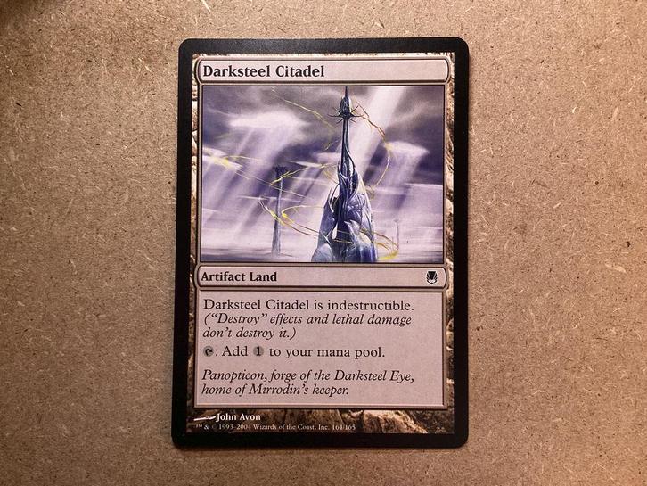 1x Darksteel Citadel [164/165] (Excellent), Hobby en Vrije tijd, Verzamelkaartspellen | Magic the Gathering, Zo goed als nieuw