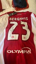 Ajax voetbal shirt gesigneerd door berghuis, Ophalen of Verzenden, Zo goed als nieuw, Ajax, Shirt