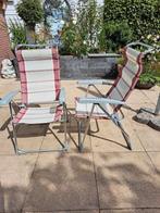 2 x Dukdalf 8 standen stoel, Tuin en Terras, Ophalen, Gebruikt, Aluminium