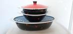 Vintage emaille schalenset, Huis en Inrichting, Keuken | Servies, Ophalen of Verzenden, Gebruikt, Overige stijlen, Schaal of Schalen