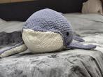 Nieuwe walvis, ca 80 cm lang, zacht en knuffelig, Ophalen of Verzenden, Nieuw