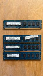 3x2GB PC3-10600U & 1x4GB PC3-10600U, Ophalen of Verzenden, Zo goed als nieuw, DDR3