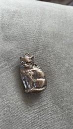 Vintage: oude verzilverde rammelaar van een poes, Antiek en Kunst, Antiek | Speelgoed, Ophalen