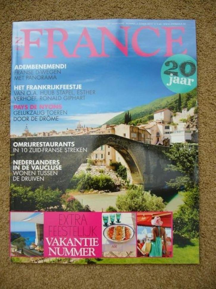 4 x En Fance voorjaar 2012 t/m winter 2012 en gids nr 4, Boeken, Tijdschriften en Kranten, Zo goed als nieuw, Ophalen of Verzenden